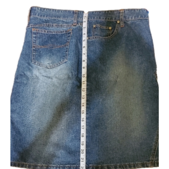 No Boundaries Denim Skirt Jr Size 13 - Excellent Condition - Picture 5 of 6